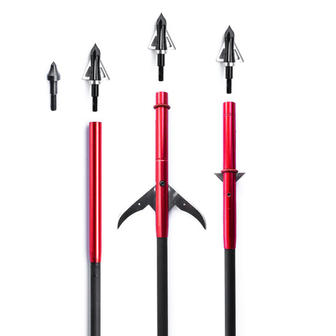 3 SLASH® MAGNUM 300 HUNTING ARROWS, 2 are INsetBlade®